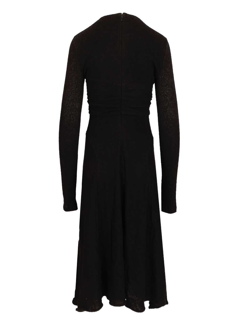 [Isabel Marant] Long sleeve dress SS26 26PRO1068FA-D1J06I01BK