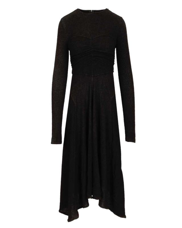 [Isabel Marant] Long sleeve dress SS26 26PRO1068FA-D1J06I01BK