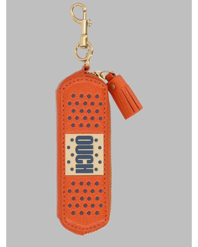 [Anya Hindmarch] Keyring FW26 207997_DARKCLEMENTINE