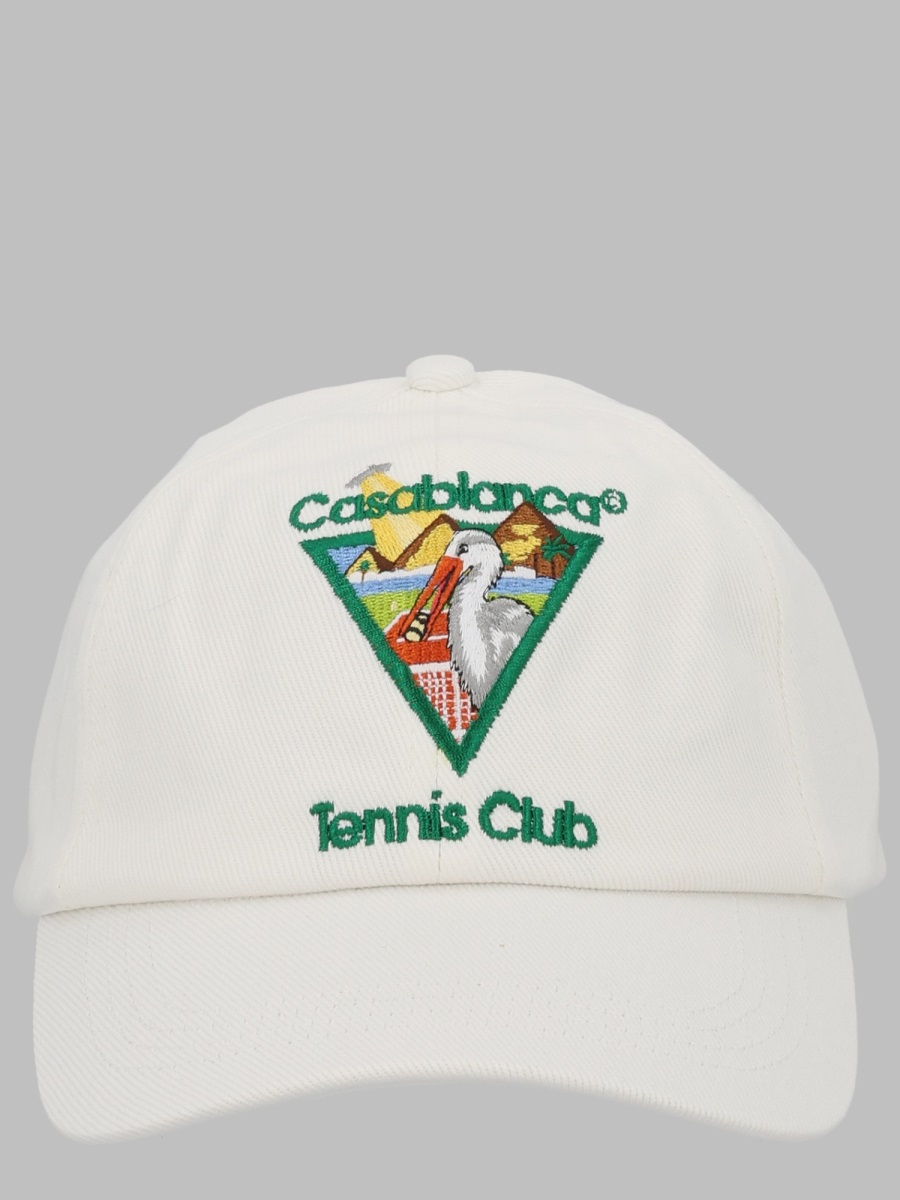 [Casablanca] Cap FW26 A-PF26-HAT-002_05WHITE