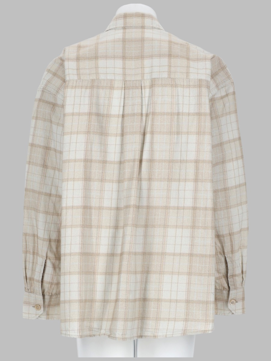 [Our Legacy] Shirts Long Sleeve FW26 M4262BSC_STELLACHECKPRINT