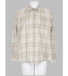 [Our Legacy] Shirts Long Sleeve FW26 M4262BSC_STELLACHECKPRINT