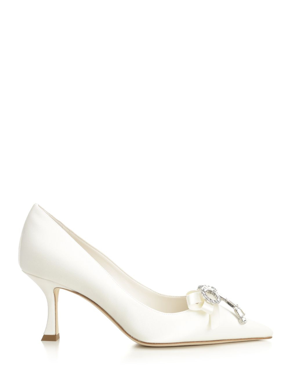 [Jimmy Choo] Pumps SS26 AURIA 70BSJIVORY/CRYSTAL