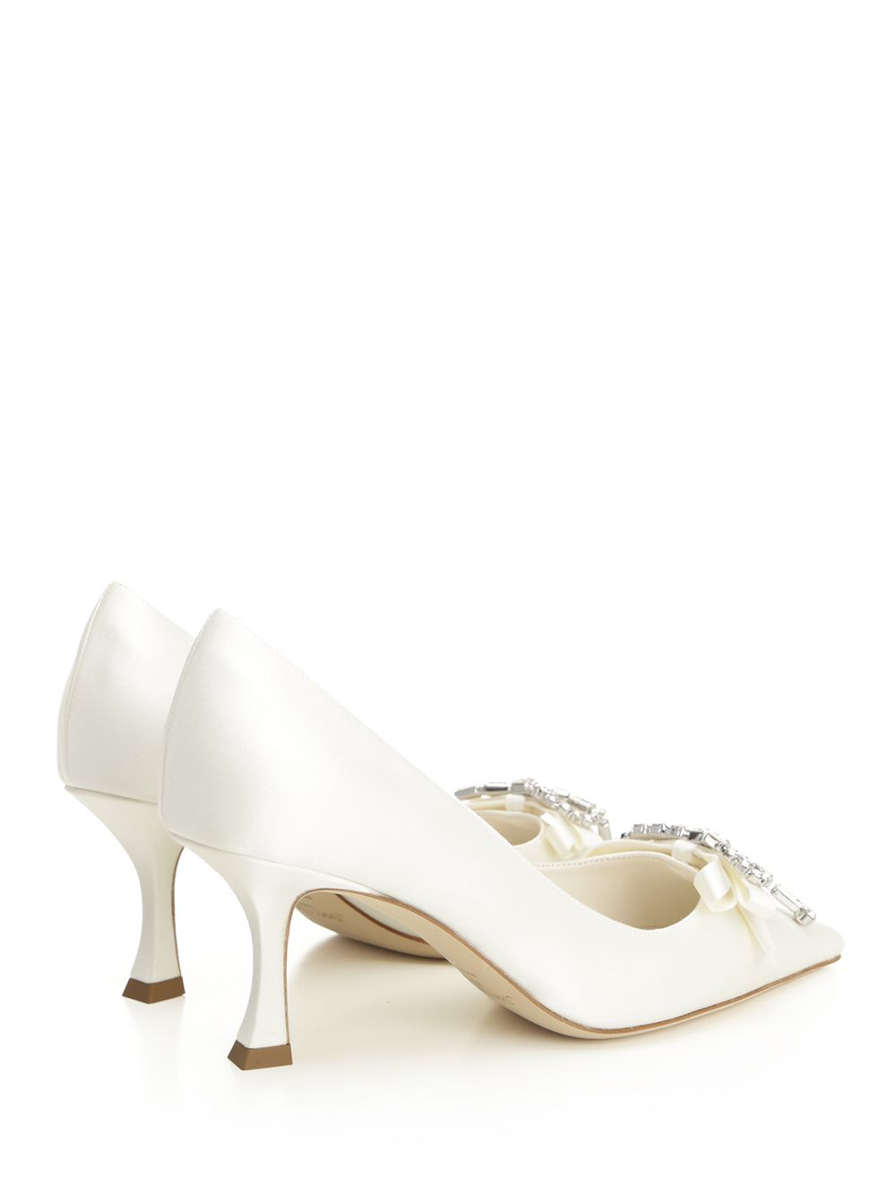[Jimmy Choo] Pumps SS26 AURIA 70BSJIVORY/CRYSTAL