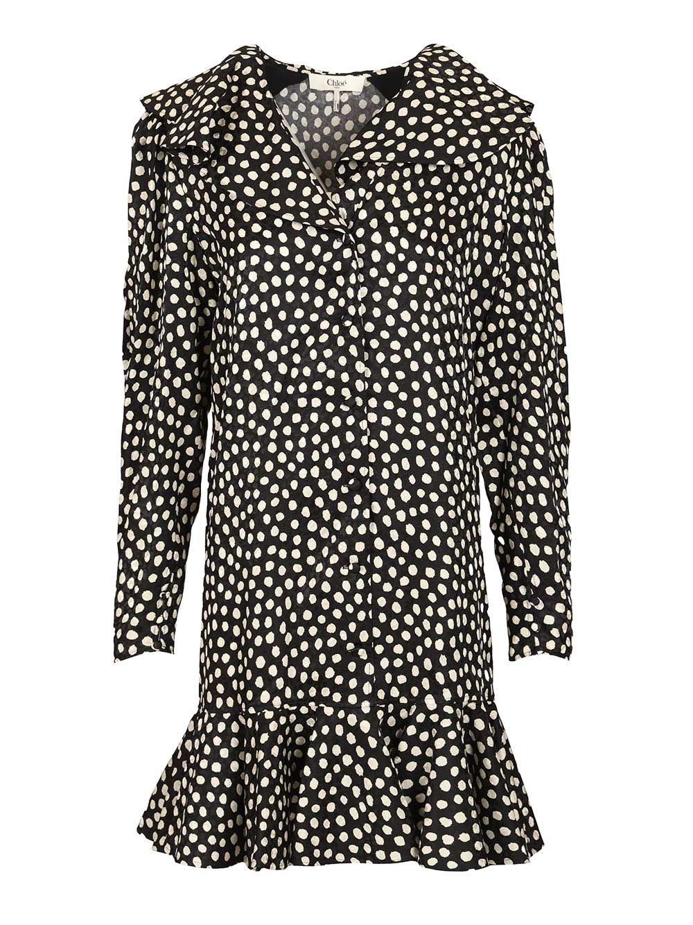 [CHLOE'] Long sleeve dress SS26 CH26SRO37300915