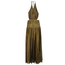 [Zimmermann] Sleeveless dress FW26 8624DSS262OLV