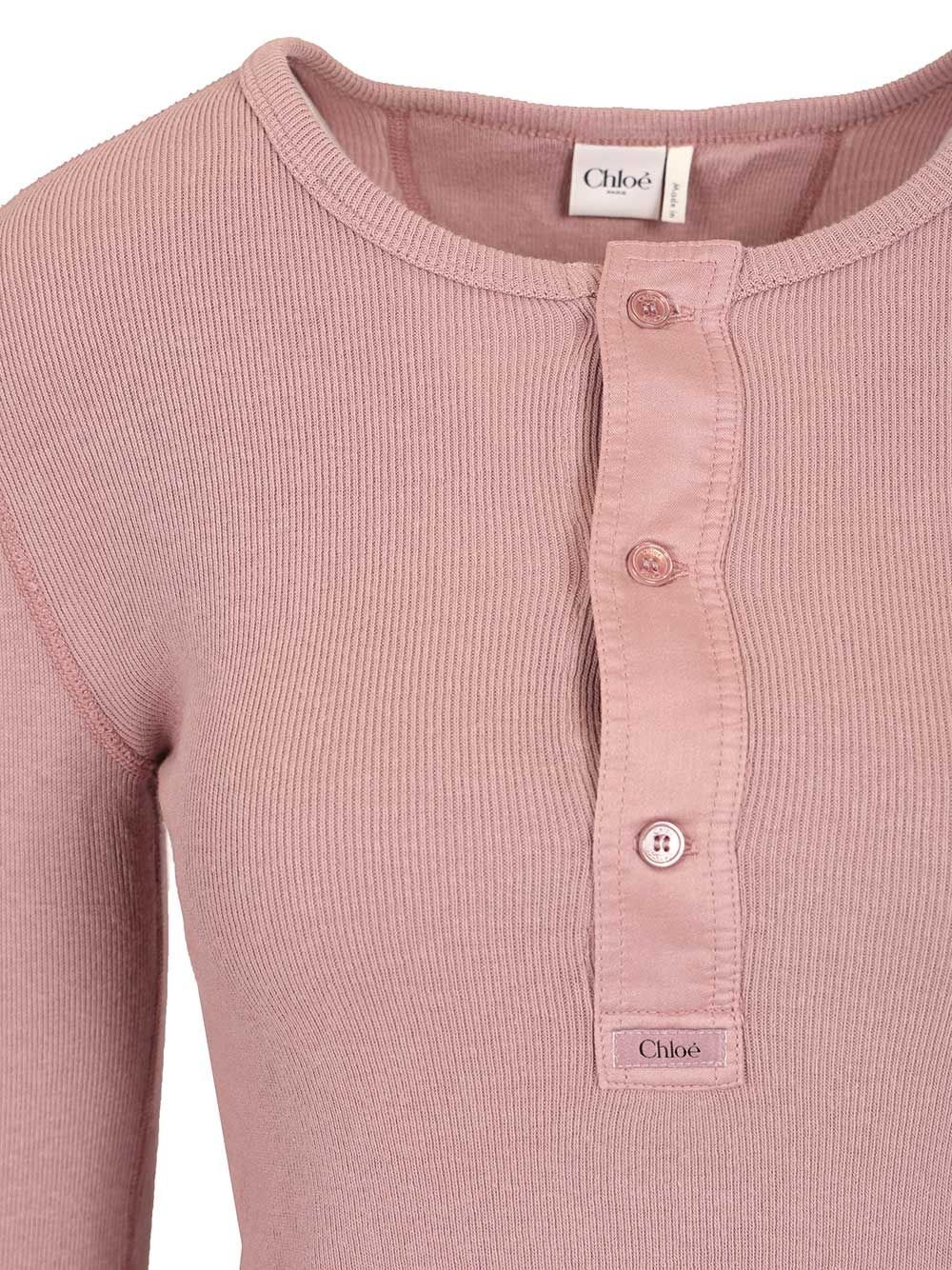 [CHLOE'] T-shirts Long Sleeve SS26 CH26SJH3018550C