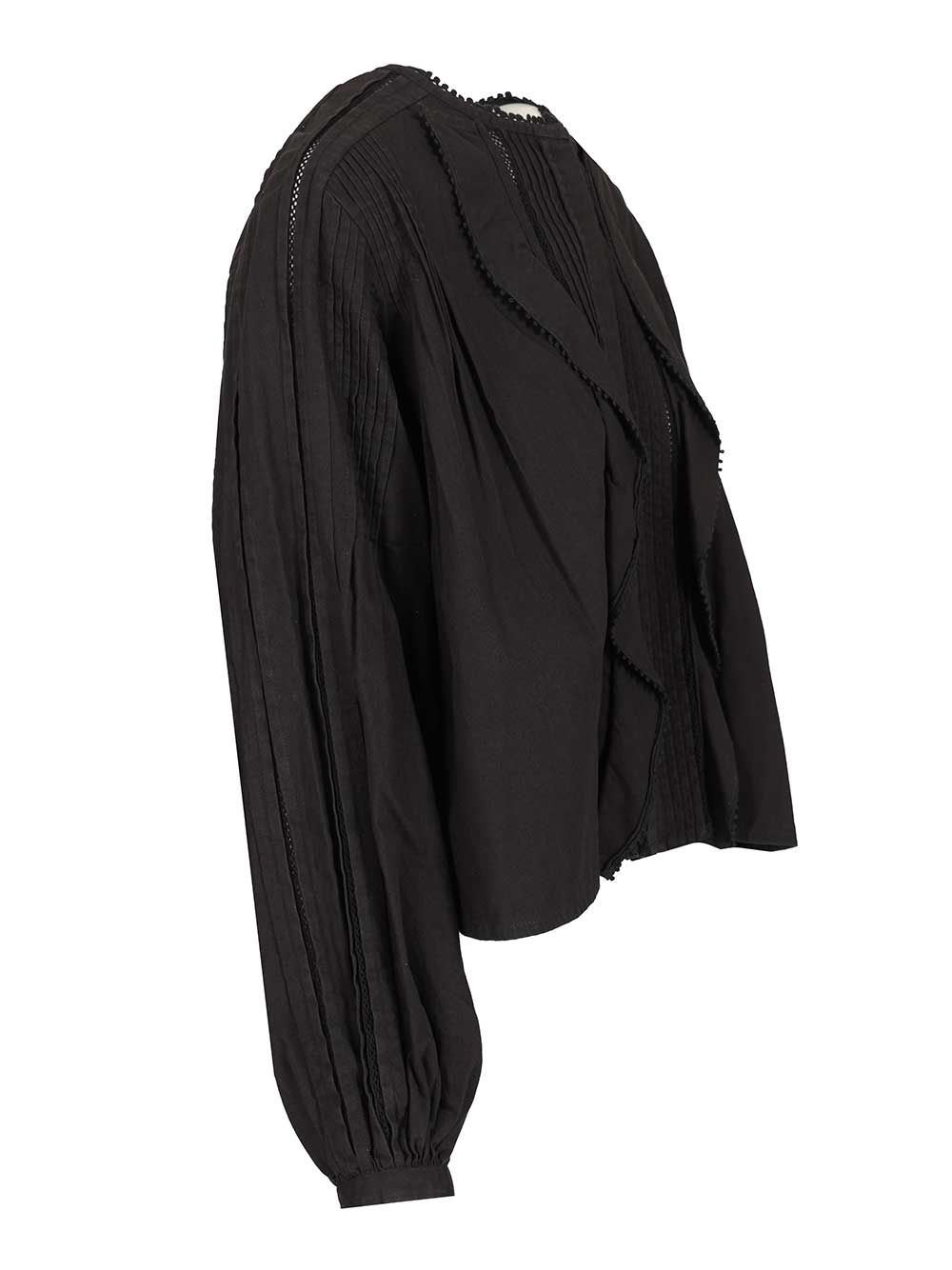 [Isabel Marant] Blouse SS26 26PCH0308FA-D1I02I01BK