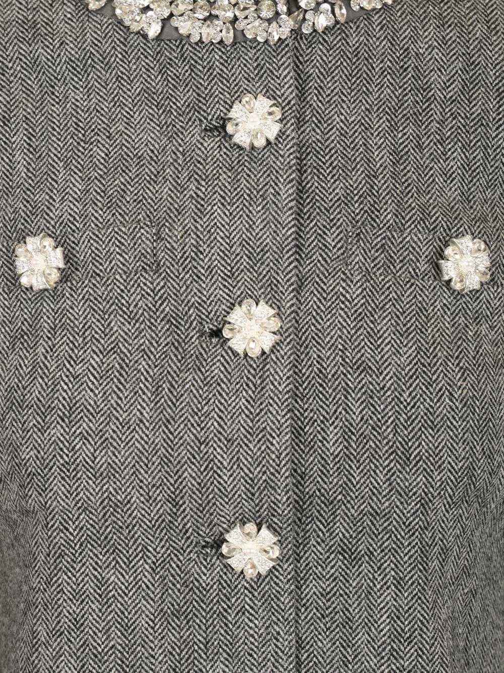 [Self-portrait] Jacket SS26 RS26-038JA-GRGREY