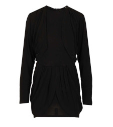 [Isabel Marant] Long sleeve dress SS26 26PRO1041FA-D1K02I01BK