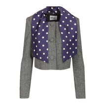 [Self-portrait] Casual Jacket SS26 RS26-038J-GRGREY
