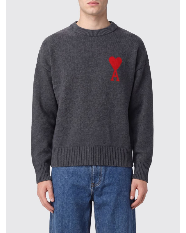 [Ami Paris] Knitwear FW26 UKS838018 084