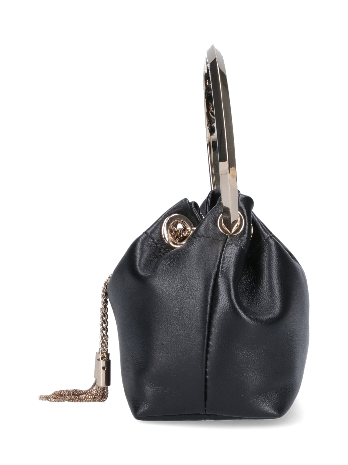 [Jimmy Choo] Shoulder bag FW26 MICRO BON BON RIHBLACK