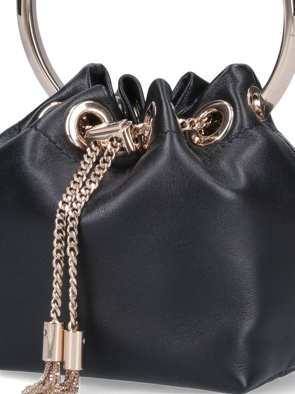 [Jimmy Choo] Shoulder bag FW26 MICRO BON BON RIHBLACK
