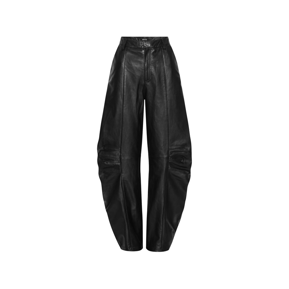 [ROTATE] Trousers FW26 116170100 LEATHER CA 100