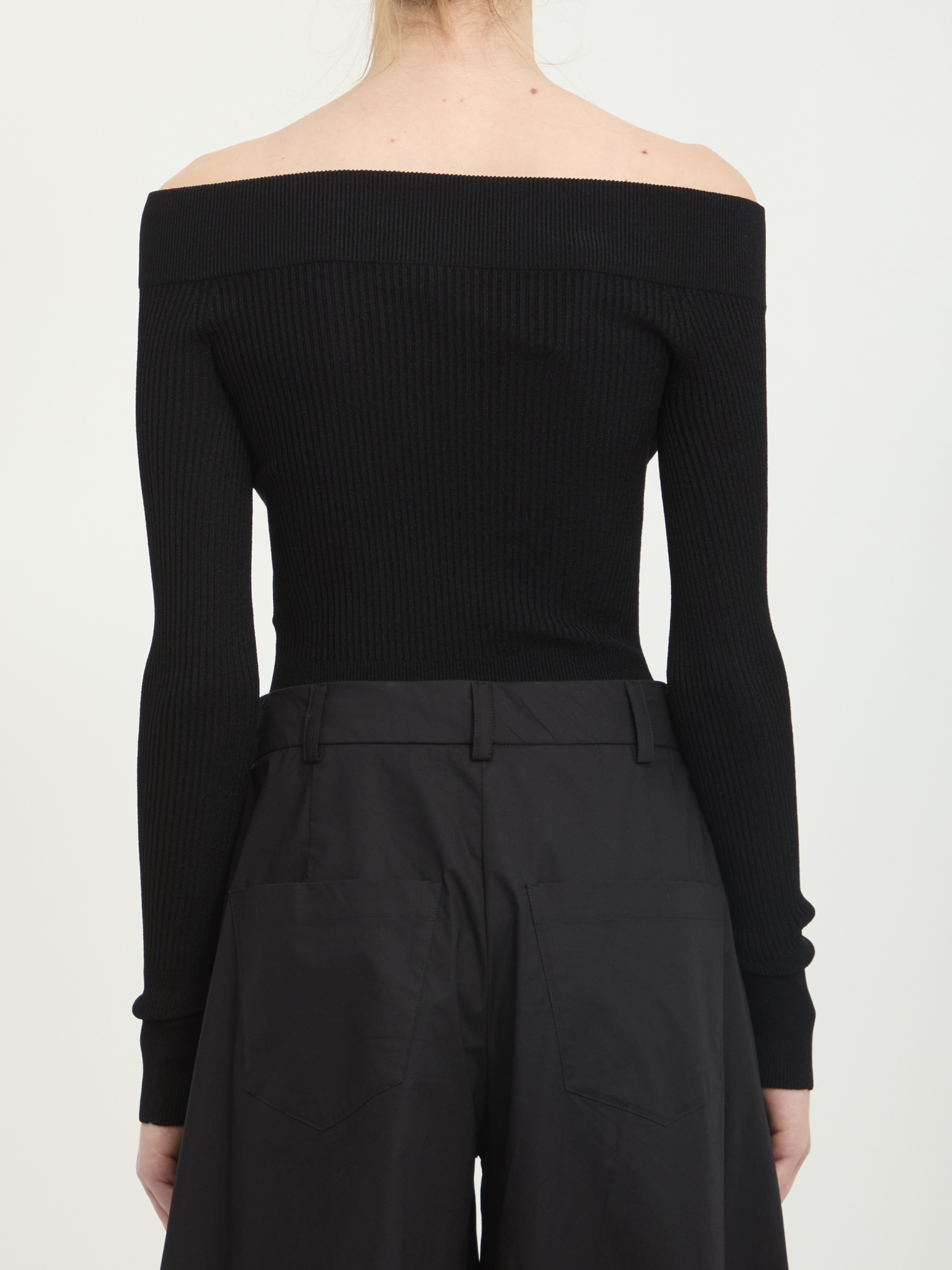 [Alaia] T-shirts Long Sleeve FW26 AA9B0342K017A__995