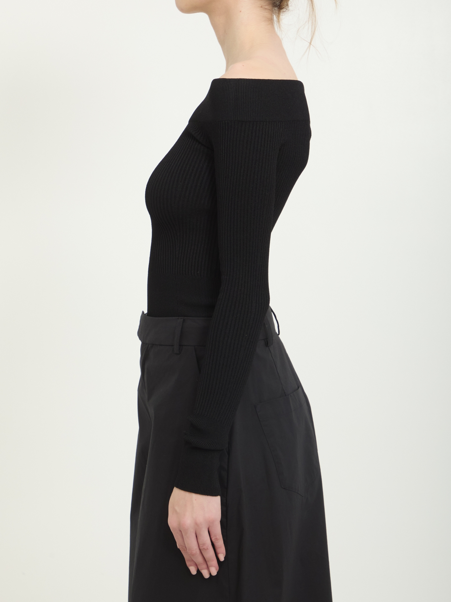 [Alaia] T-shirts Long Sleeve FW26 AA9B0342K017A__995