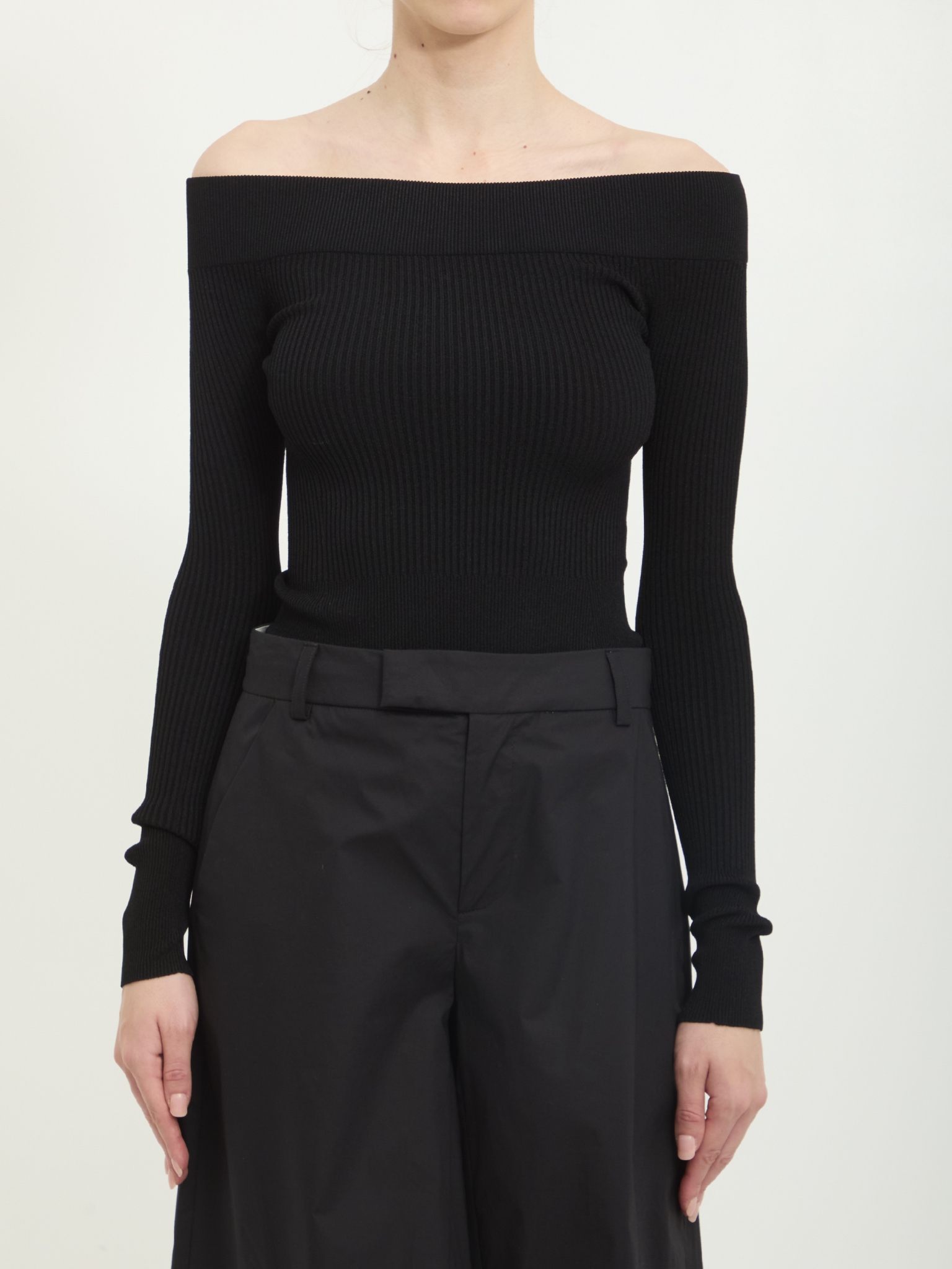 [Alaia] T-shirts Long Sleeve FW26 AA9B0342K017A__995
