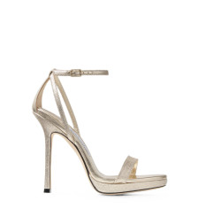 [Jimmy Choo] Sandals FW26 MOZA/PF 120 DXB PLATI