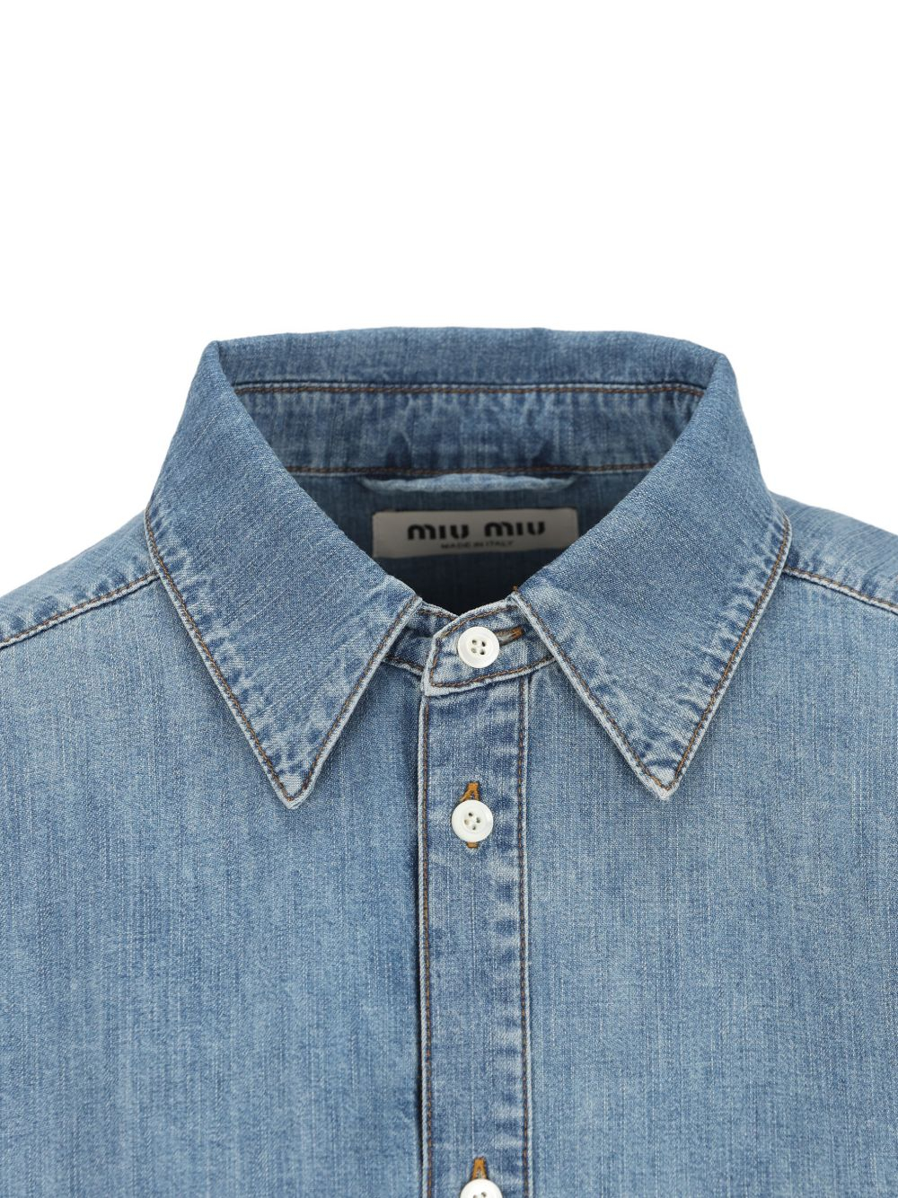 [Miu Miu] Shirts Long Sleeve FW26 GWC143193KF0013