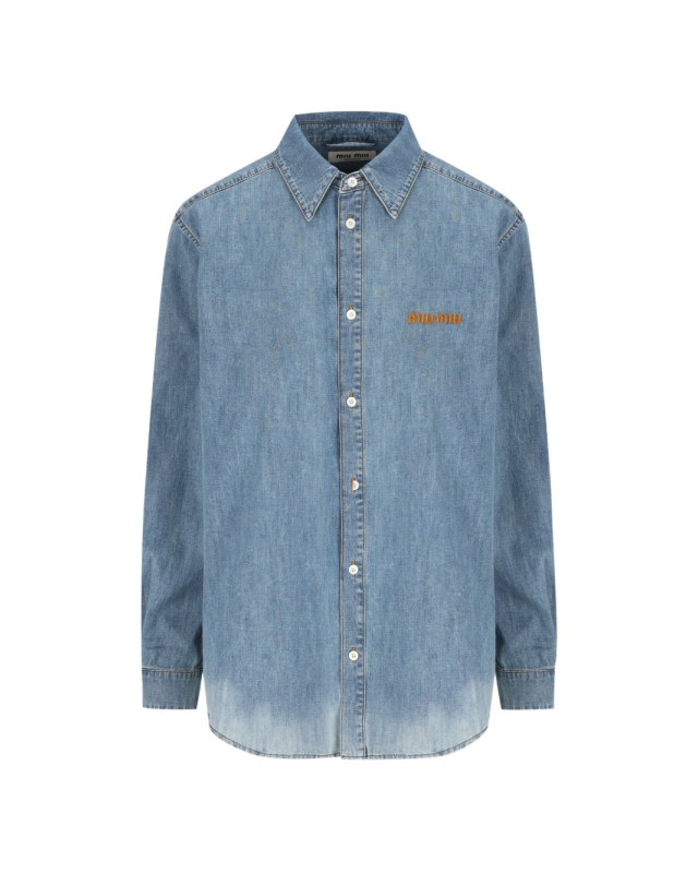 [Miu Miu] Shirts Long Sleeve FW26 GWC143193KF0013