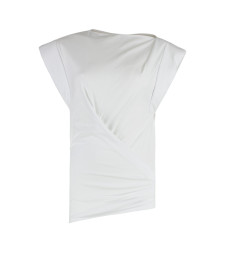 [Marant Etoile] T-shirts Short Sleeve SS25 25PTS0207FAA1N41I_20WH
