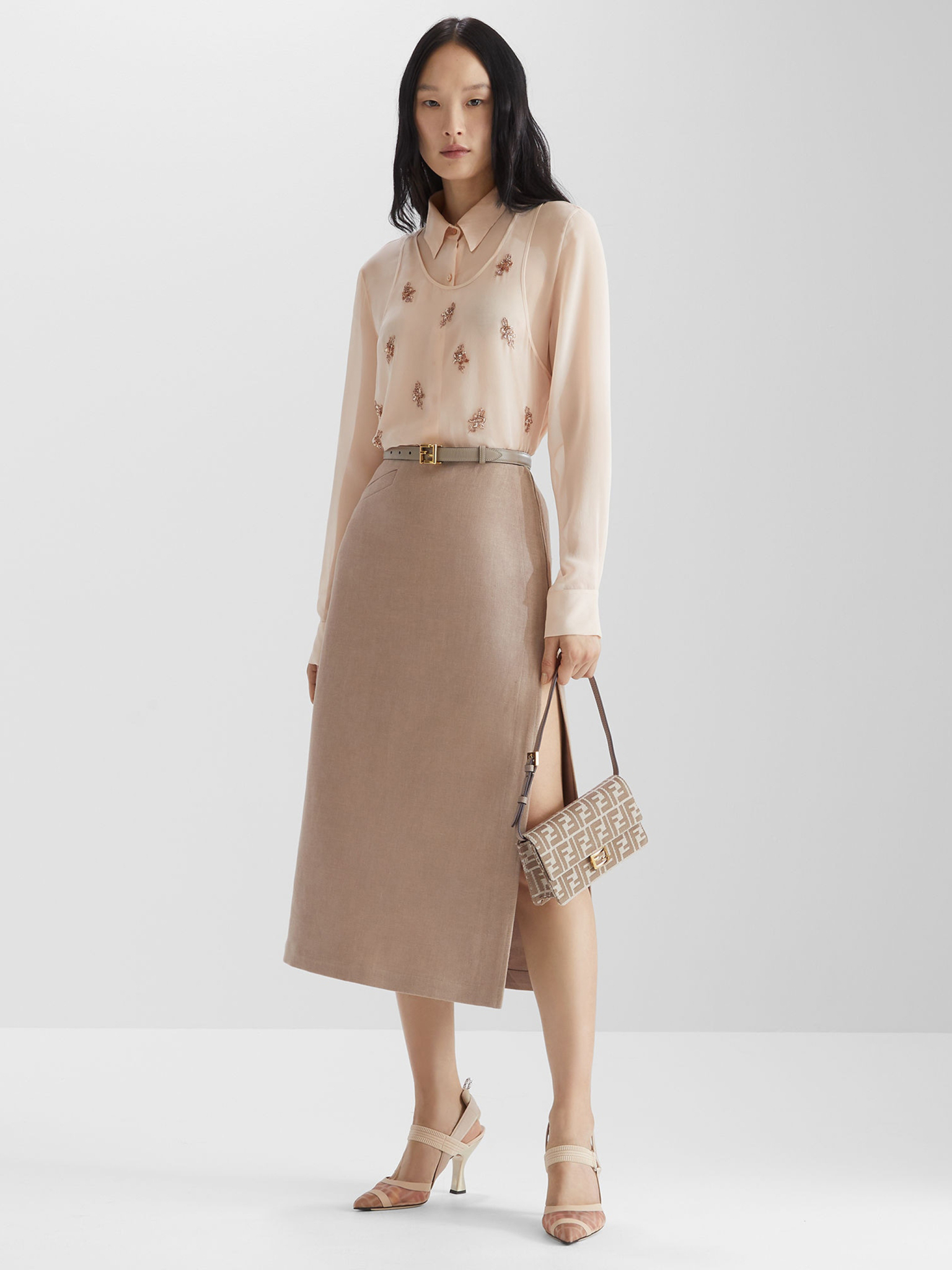 [Fendi] Shirts Long Sleeve SS25 FS8251AQ33F1RX0