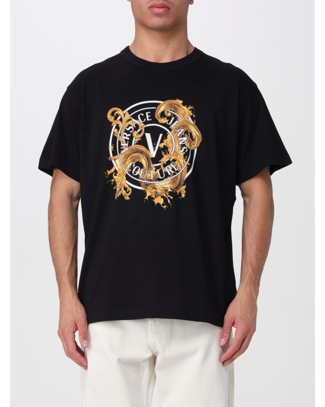 [VERSACE JEANS COUTURE] T-shirts Short Sleeve SS26 80GAHE01CJ00E G89