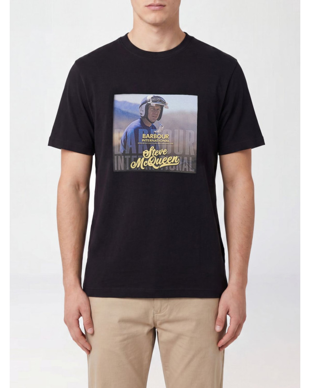 [Barbour] T-shirts Short Sleeve SS26 MTS1584 BK11