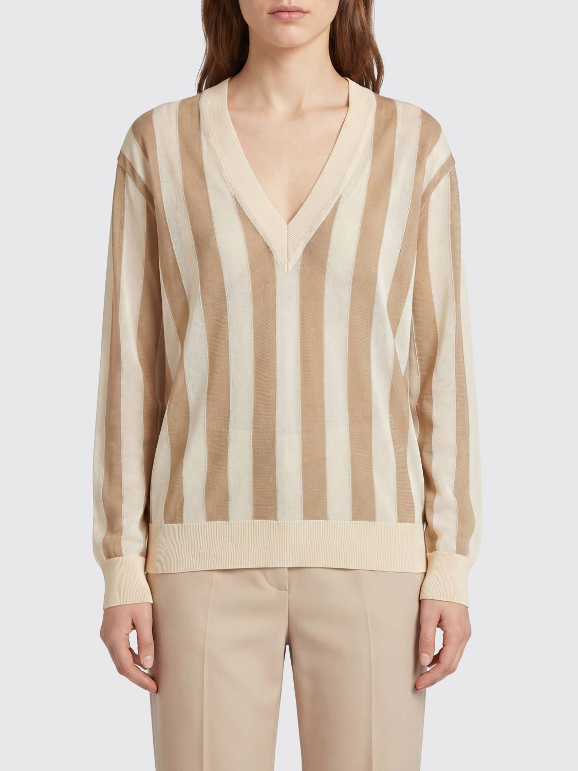 [Fendi] Knitwear SS26 FZXE93AW4Q F1W20