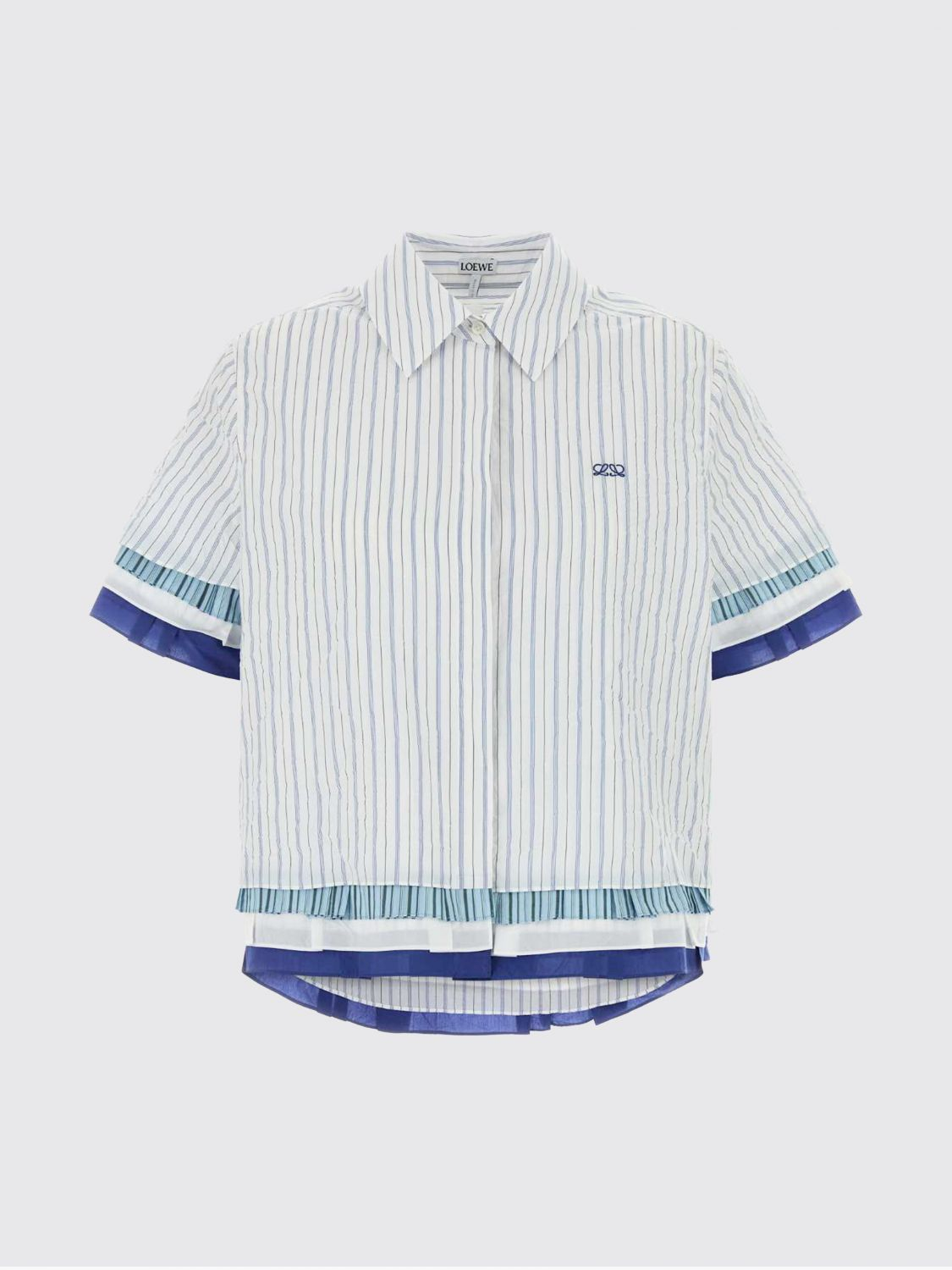 [Loewe] Shirts Short Sleeve SS26 S540Y05XCW WHITEMULTICOLO
