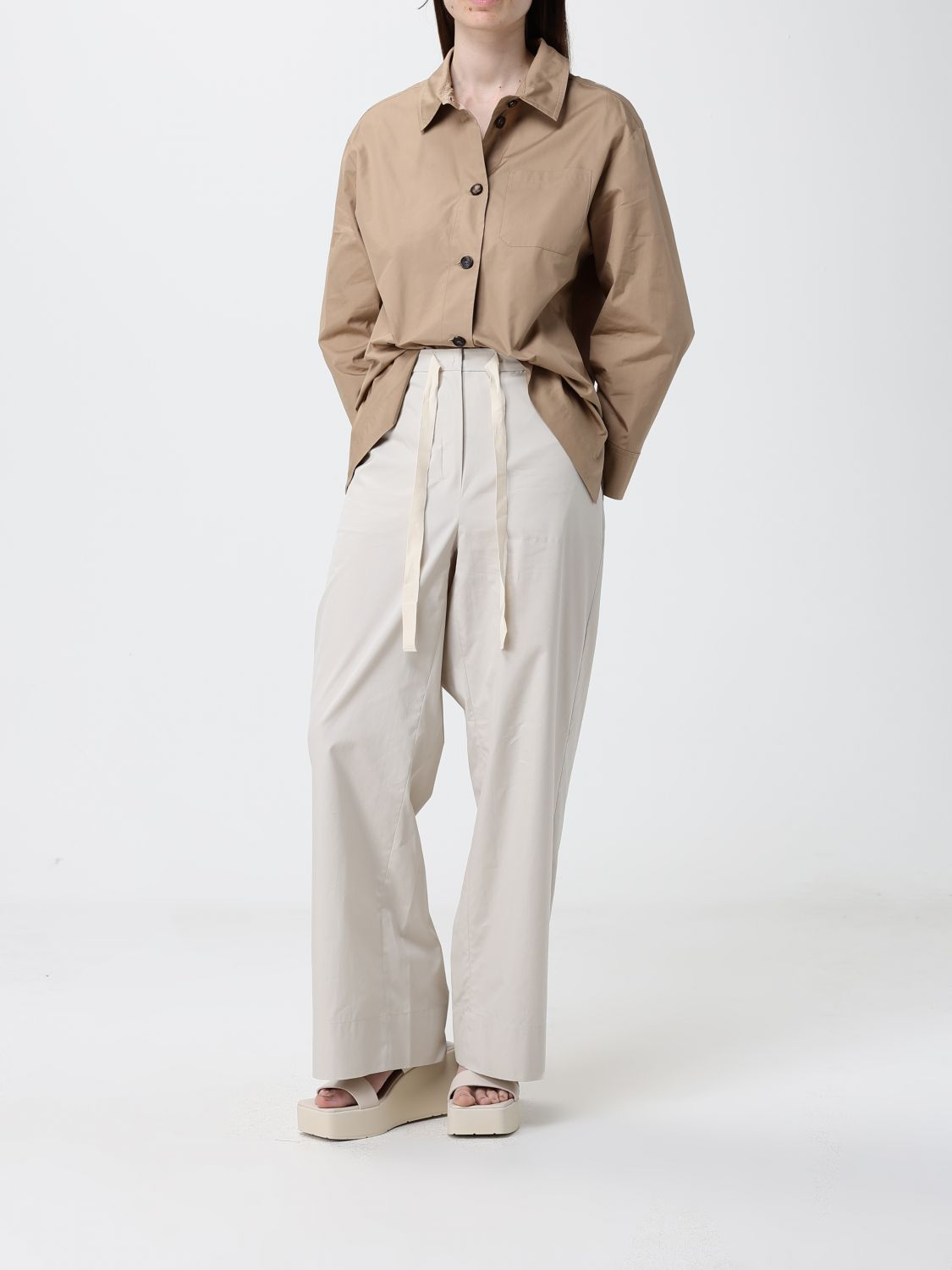 [S Max Mara] Shirts Long Sleeve SS26 2619111083600 022