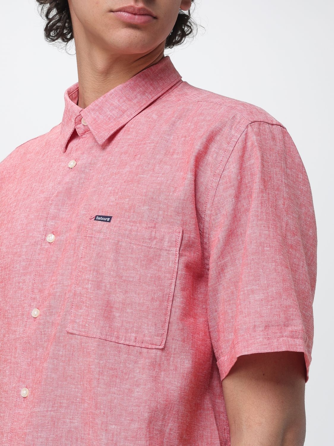 [Barbour] Shirts Short Sleeve SS26 MSH5093 RE51
