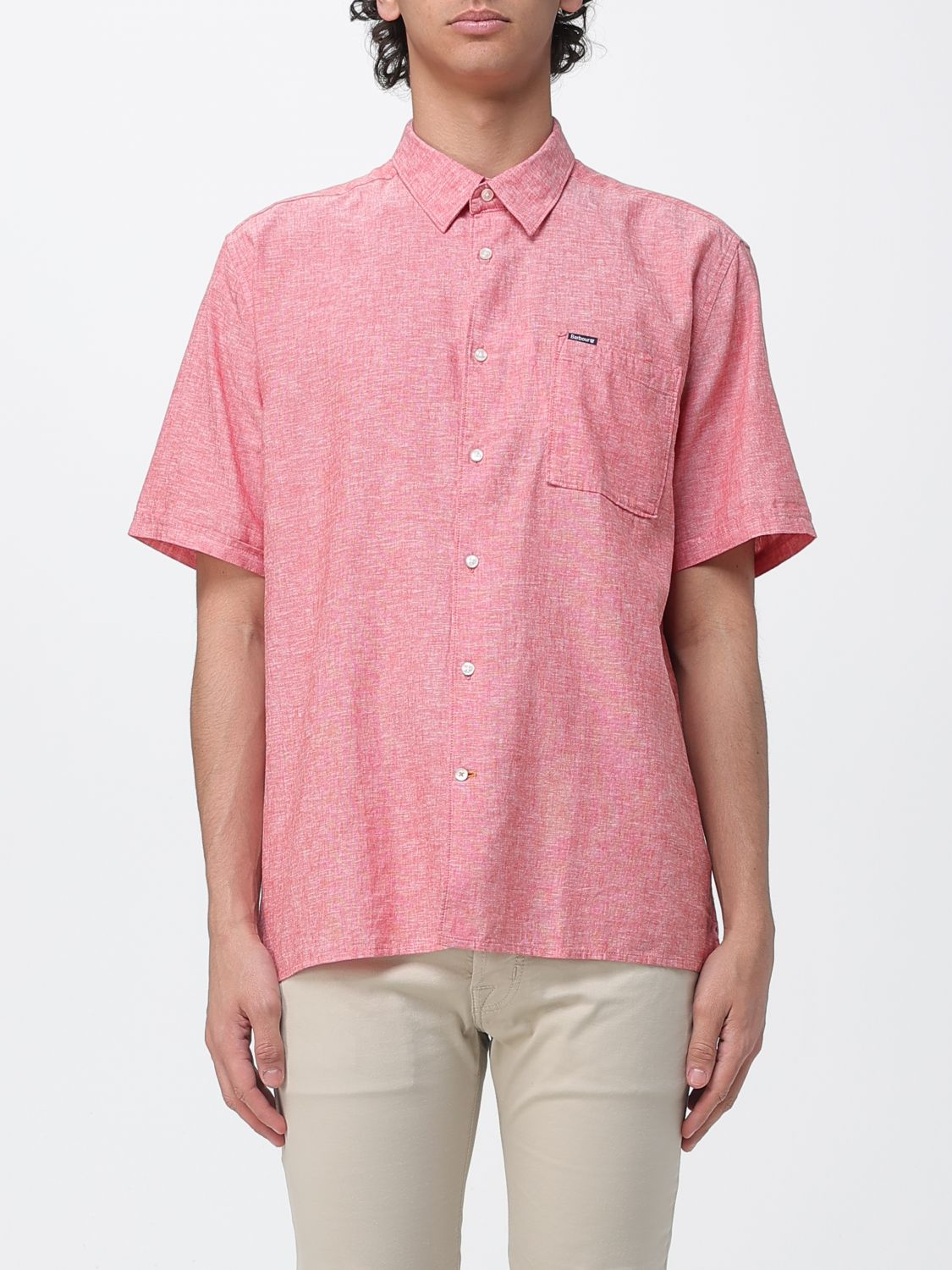 [Barbour] Shirts Short Sleeve SS26 MSH5093 RE51