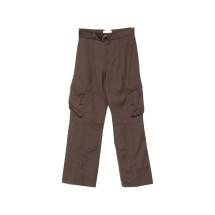 [THE FRANKIE SHOP] Trousers FW26 KELLY PANTALONE BROWN