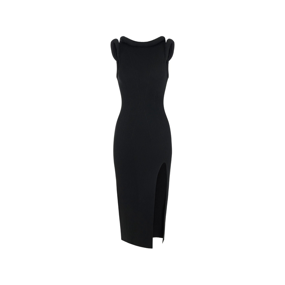 [ELISABETTA FRANCHI] Sleeveless dress FW26 AM14S66E2  110