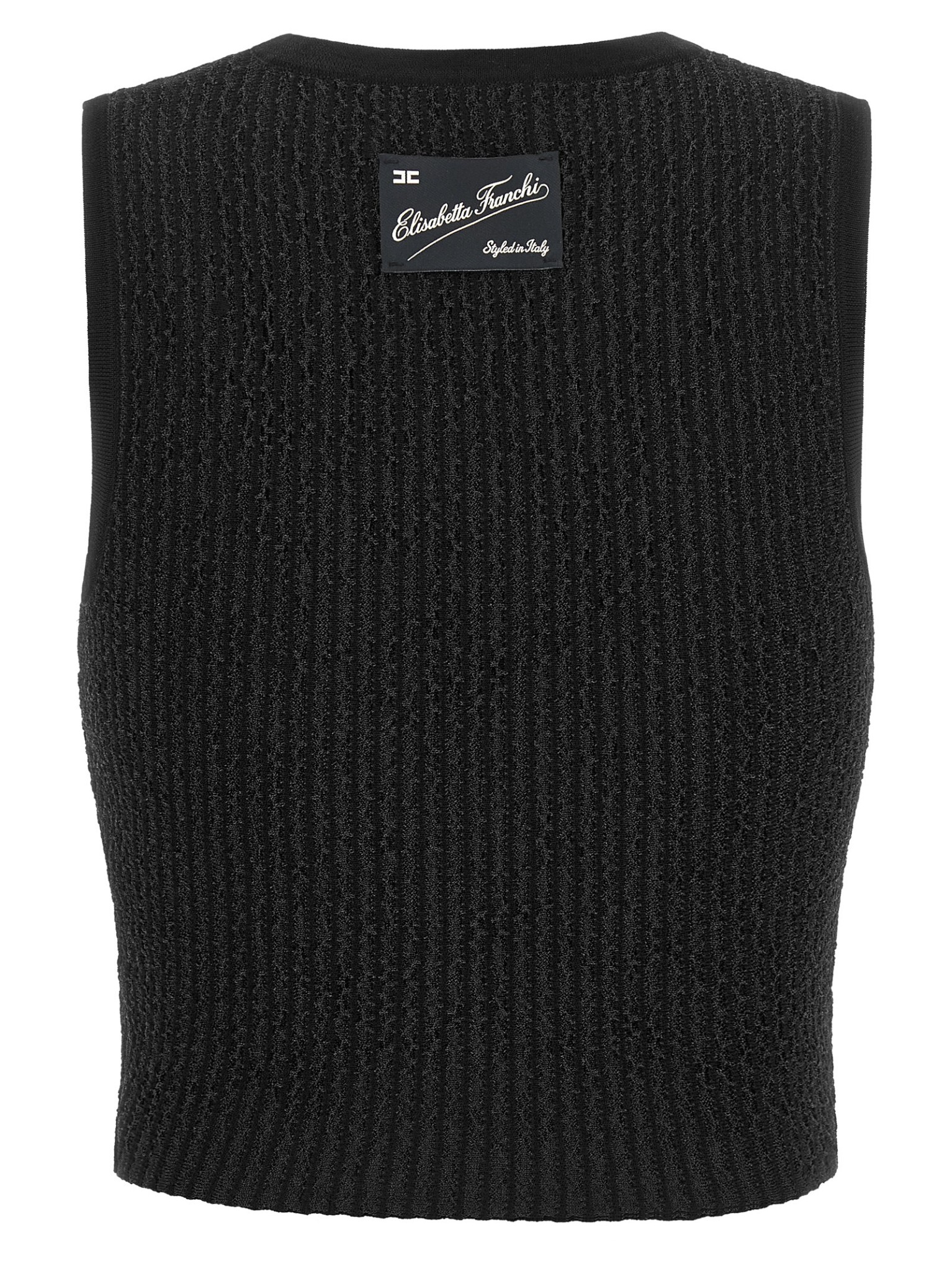 [ELISABETTA FRANCHI] Tank top FW26 TK01S66E2110