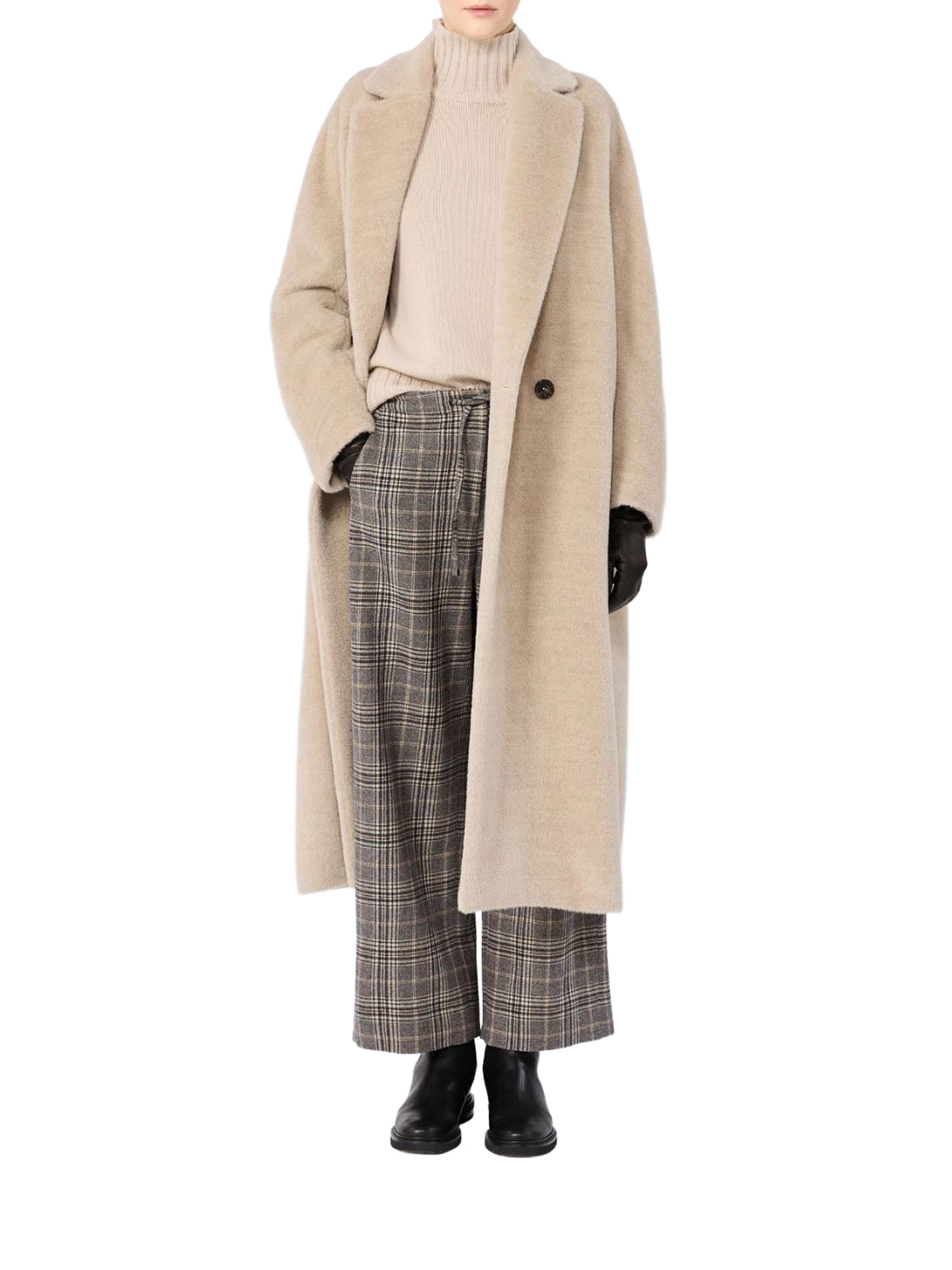 [S Max Mara] Knitwear FW26 2629366013600002 ALBINO MELANGE