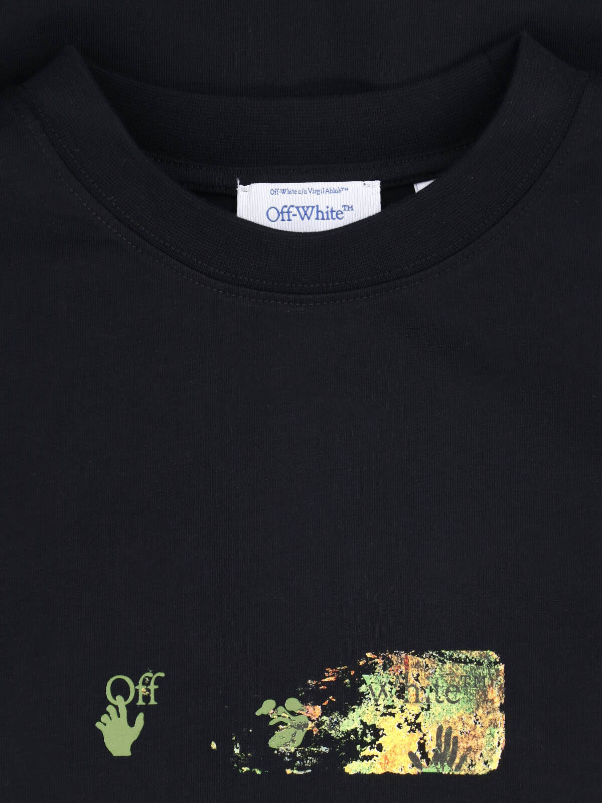 [Off-White] T-shirts Short Sleeve FW26 44MAA120F26J00D001BLACK