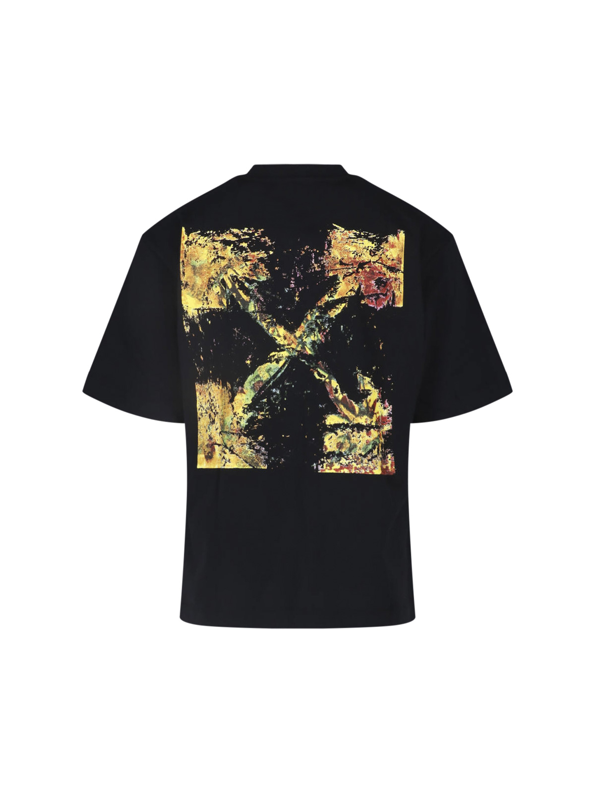 [Off-White] T-shirts Short Sleeve FW26 44MAA120F26J00D001BLACK