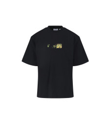 [Off-White] T-shirts Short Sleeve FW26 44MAA120F26J00D001BLACK