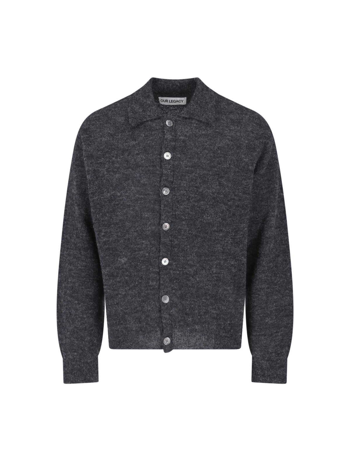 [Our Legacy] Knitwear FW26 M2263ECCHARCOAL MELANGE FUZZY ALPACA
