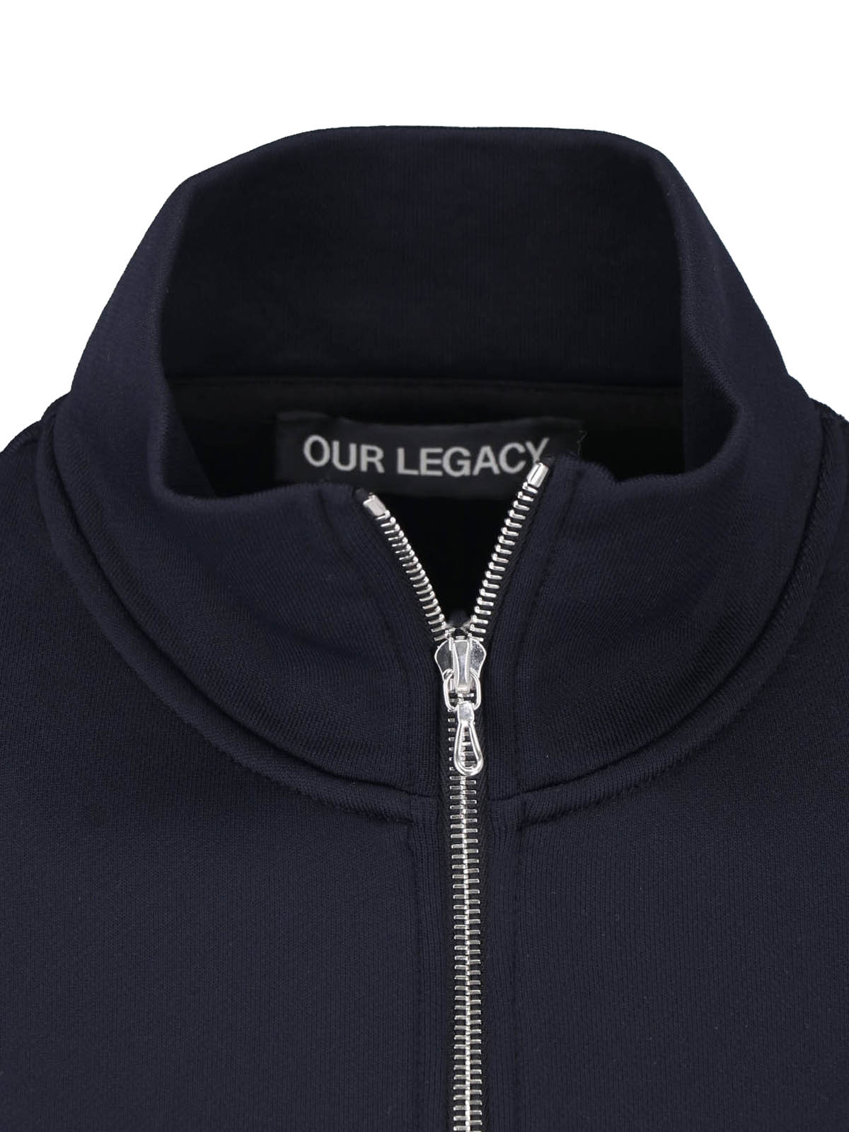 [Our Legacy] Sweatshirt FW26 M2256MPPRIME BLACK TRUE TRACK JERSEY
