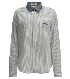 [Miu Miu] Shirts Long Sleeve FW26 MK2053189FF022X S OOO