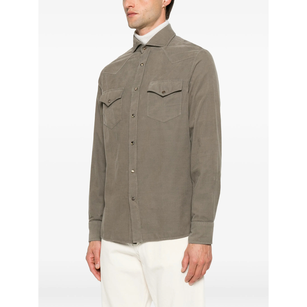 [Brunello Cucinelli] Shirts Long Sleeve FW26 ML6884008  C6070