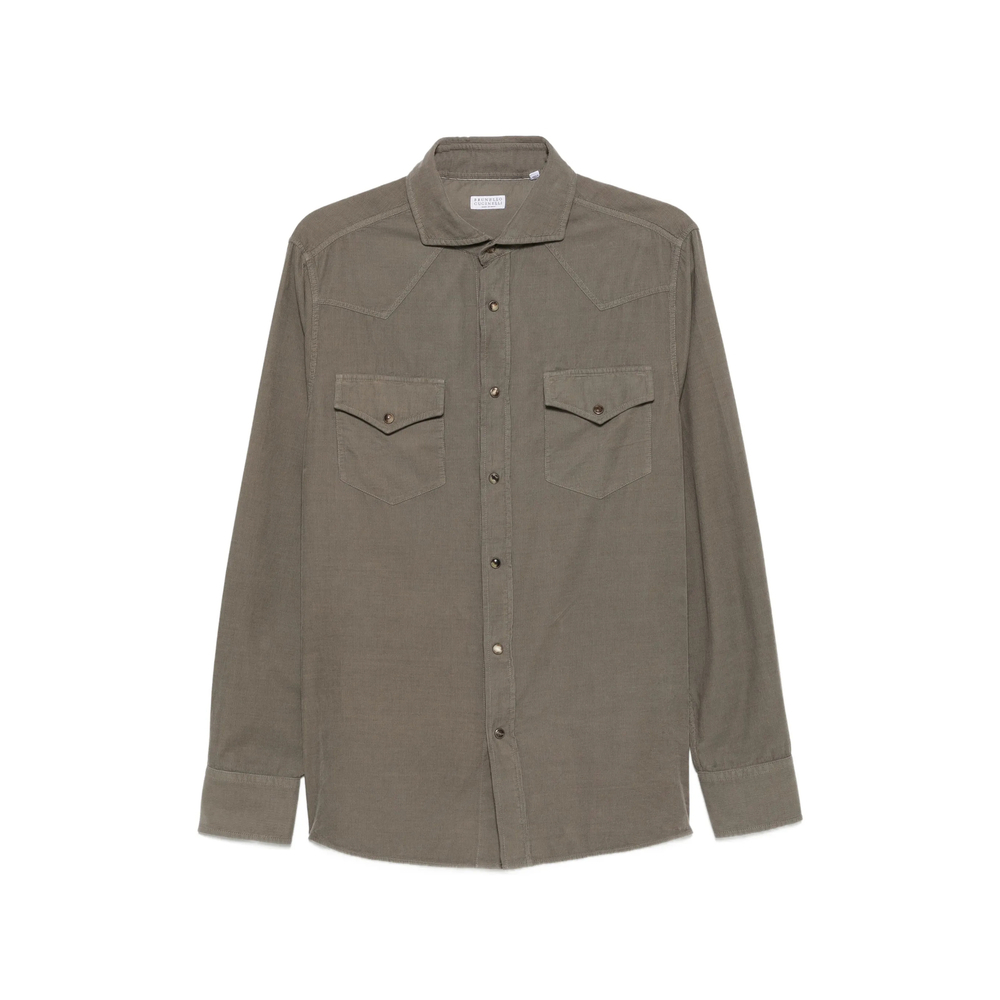 [Brunello Cucinelli] Shirts Long Sleeve FW26 ML6884008  C6070