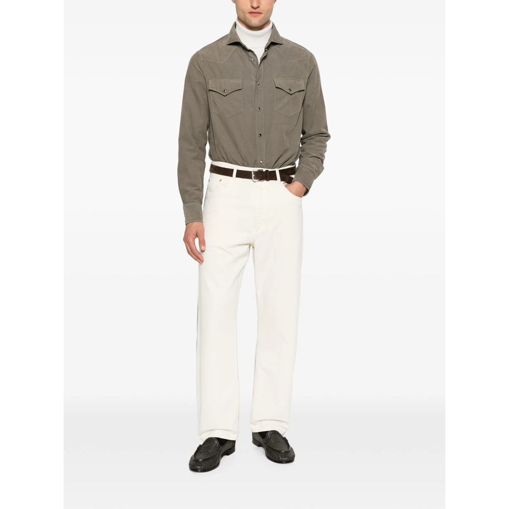 [Brunello Cucinelli] Shirts Long Sleeve FW26 ML6884008  C6070