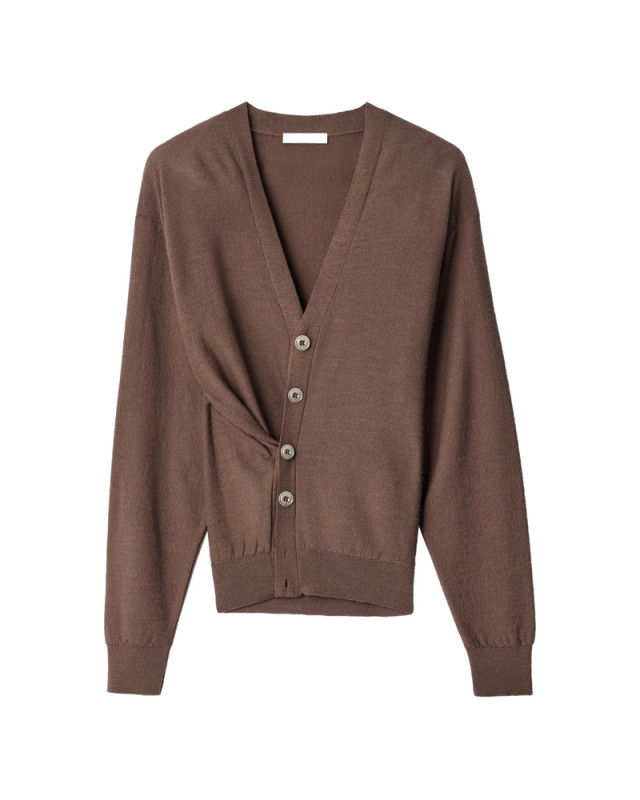 [LEMAIRE] Cardigan FW26 PO0052 LK1063 BR310