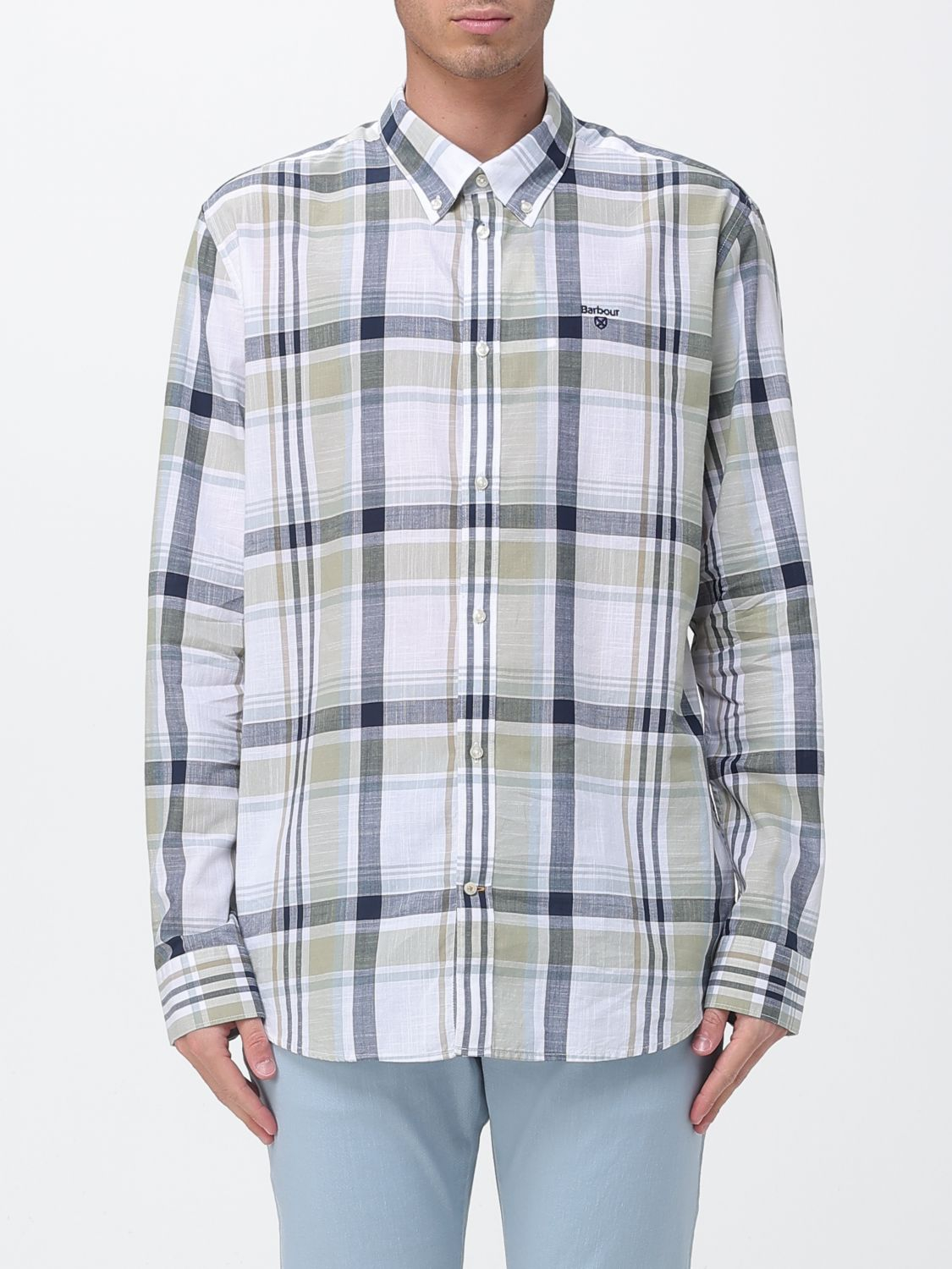 [Barbour] Shirts Long Sleeve SS26 MSH5295 GN34