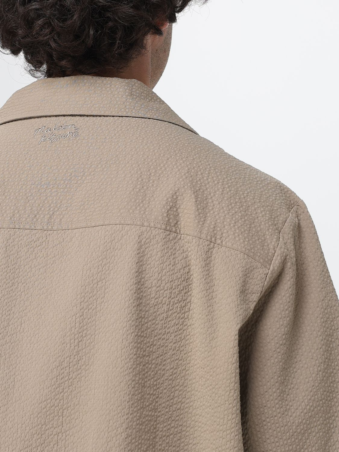 [MAISON KITSUNE] Shirts Short Sleeve SS26 QM00407WC5082 0429